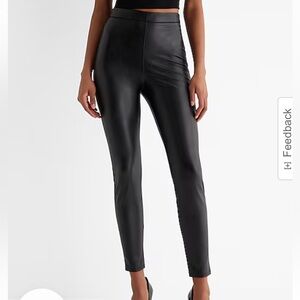 Express Leather Leggings Size S NWT